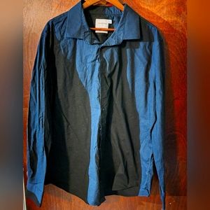 Men's Goodfellow & Co Black Dress Shirt Size XXL